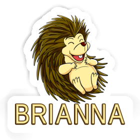 Brianna Sticker Hedgehog Image