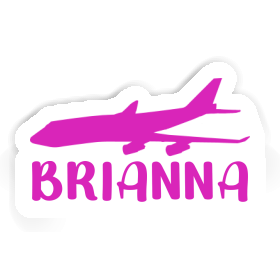 Jumbo-Jet Autocollant Brianna Image