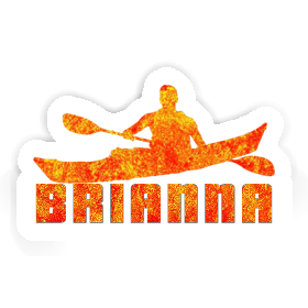 Sticker Kajakfahrer Brianna Image