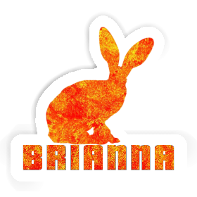 Brianna Autocollant Lapin Image