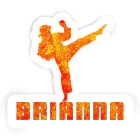 Sticker Karateka Brianna Image