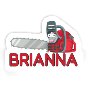 Sticker Chainsaw Brianna Image