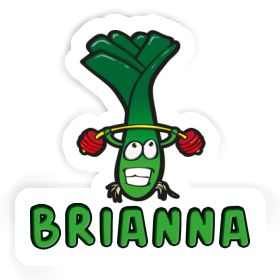 Weightlifter Sticker Brianna Image