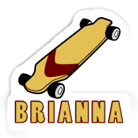 Sticker Skateboard Brianna Image