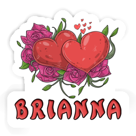 Sticker Brianna Heart Image