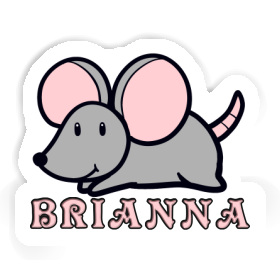 Aufkleber Maus Brianna Image