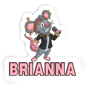 Sticker Brianna Sängerin Image