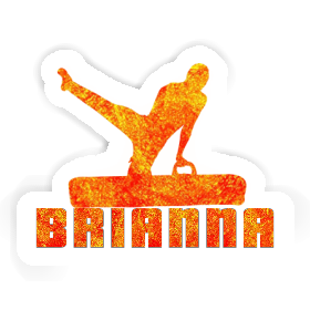 Brianna Sticker Gymnast Image