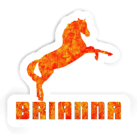 Sticker Brianna Horse Image