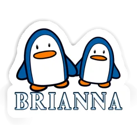 Aufkleber Pinguin Brianna Image