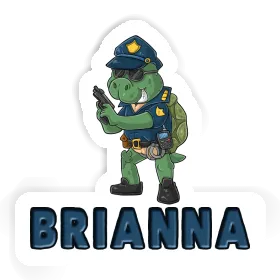 Brianna Sticker Polizist Image