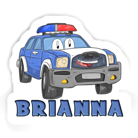 Police Car Sticker Brianna Image