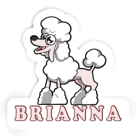 Autocollant Caniche Brianna Image