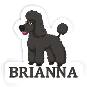 Caniche Autocollant Brianna Image