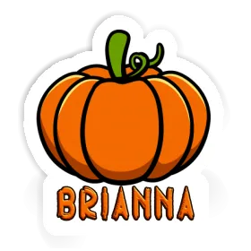 Sticker Pumpkin Brianna Image