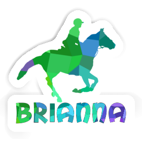 Sticker Horse Rider Brianna Image