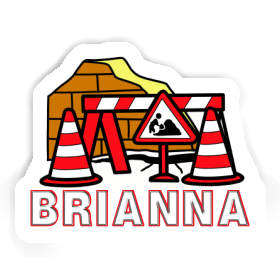 Sticker Baustelle Brianna Image