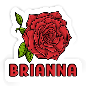 Rose Autocollant Brianna Image