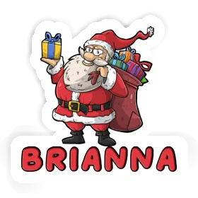 Autocollant Père Noël Brianna Image