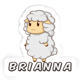 Mouton Autocollant Brianna Image