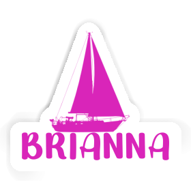 Brianna Sticker Segelboot Image