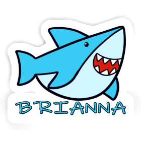 Sticker Brianna Shark Image