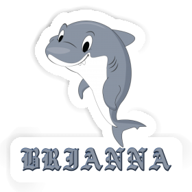 Sticker Brianna Shark Image