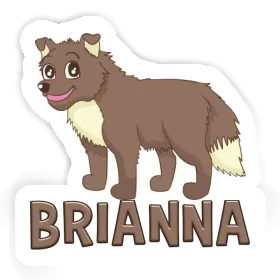 Aufkleber Hirtenhund Brianna Image