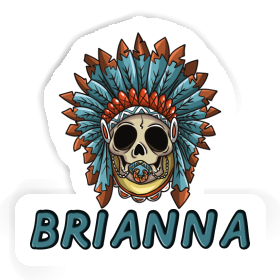 Brianna Sticker Baby-Skull Image