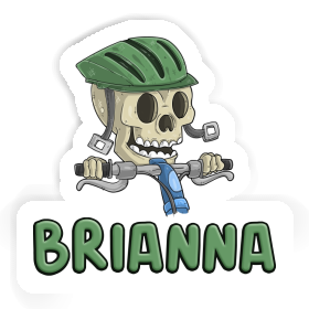 Cycliste Autocollant Brianna Image