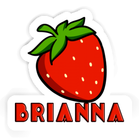 Brianna Sticker Strawberry Image