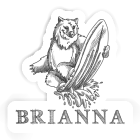 Sticker Surfer Brianna Image