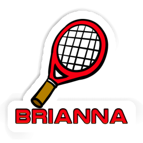 Sticker Brianna Tennis Racket Image