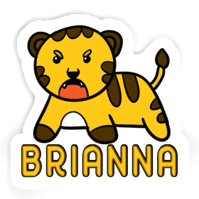 Sticker Brianna Tiger Image