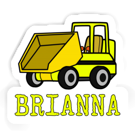 Sticker Brianna Front Tipper Image