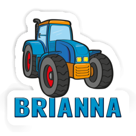 Sticker Brianna Tractor Image