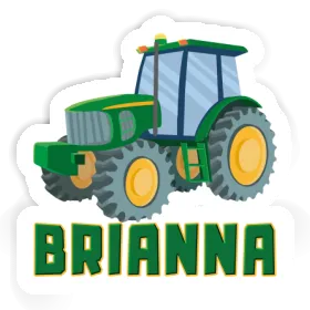 Aufkleber Traktor Brianna Image