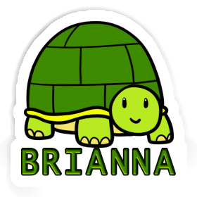 Schildkröte Aufkleber Brianna Image