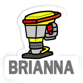 Vibrationsstampfer Sticker Brianna Image