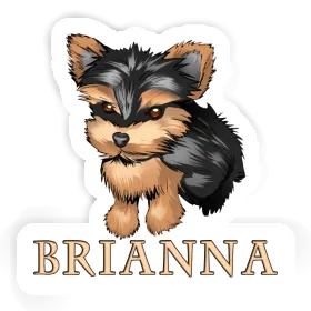 Sticker Brianna Yorkshire Terrier Image