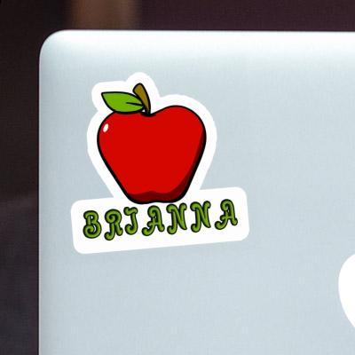 Apple Sticker Brianna Notebook Image