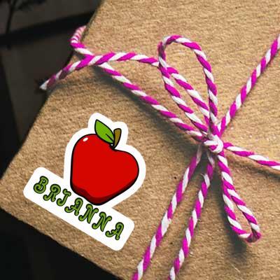 Apple Sticker Brianna Image