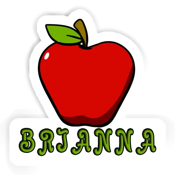 Apple Sticker Brianna Gift package Image