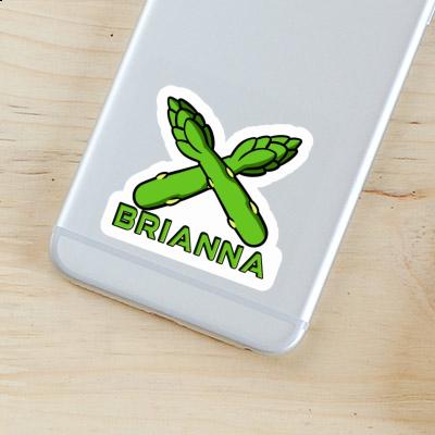 Brianna Sticker Spargel Notebook Image