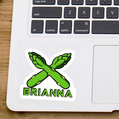 Autocollant Brianna Asperge Laptop Image