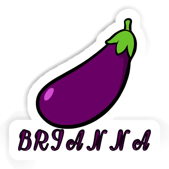 Brianna Sticker Aubergine Gift package Image