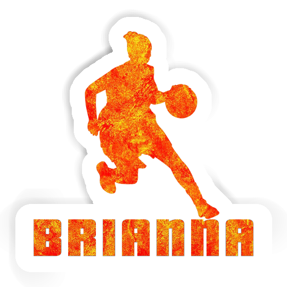 Brianna Sticker Basketball Player Image