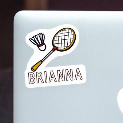 Badmintonschläger Aufkleber Brianna Image