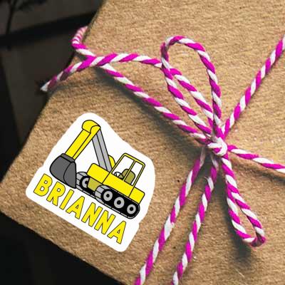 Sticker Brianna Excavator Gift package Image