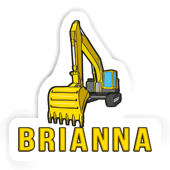 Excavator Sticker Brianna Gift package Image